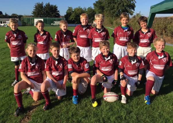 Melton RFC Under 11s at the Syston Festival EMN-161110-120956002