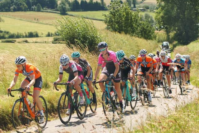 The inaugural Women's CiCLE Classic makes its way up the hill to Burrough for the first time. EMN-161110-181302002