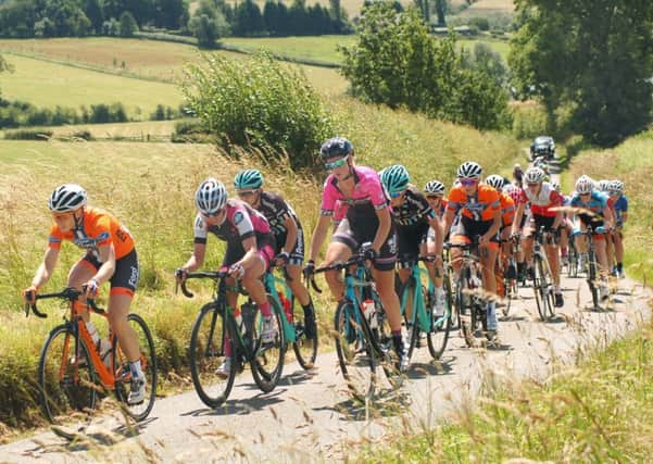 The inaugural Women's CiCLE Classic makes its way up the hill to Burrough for the first time. EMN-161110-181302002