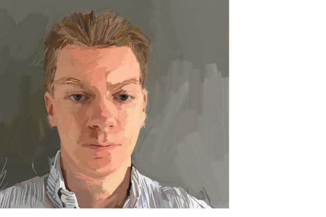A self-portrait of Melton artist Grant Milne