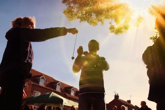 Conkering competitors do battle in the Long Clawson sunshine
PHOTO: Tim Williams