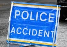 See: Copy By:
Police close a small section of Drummond Road on Sunday morning following a one vehicle RTA.
Pic By Iona Spence
SPP Staff
Photographer *** Local Caption *** Police close a small section of Drummond Road on Sunday morning following a one vehicle RTA.