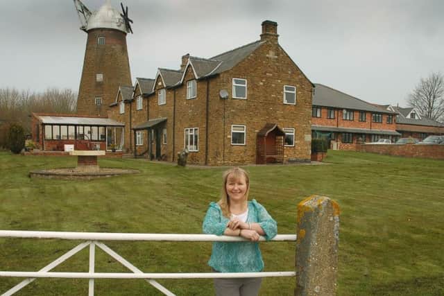 Sarah-Jane Fletcher at Wymondham Windmill, which she owns with husband Vincent PHOTO: Tim Williams EMN-161017-120444001