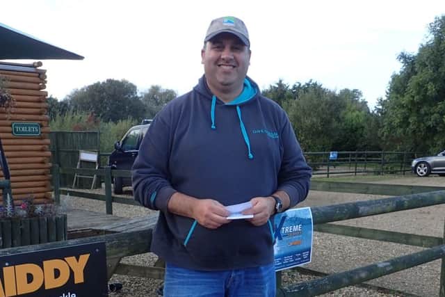 Third place was good enough for Jason Sahall at Saturday's qualifier EMN-161018-175153002