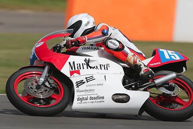 Melton motorcycle ace Antony Hart in action at the final round of the season EMN-161019-101613002