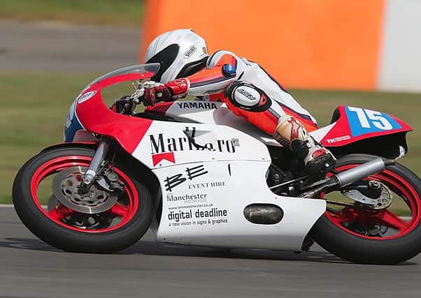 Melton motorcycle ace Antony Hart in action at the final round of the season EMN-161019-101613002