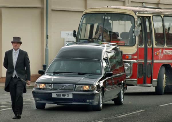 Funeral procession for Roger Cronin