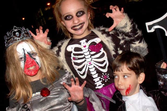 Children sported some colourful costumes at Melton Town Estate's Halloween bonfire on Monday night EMN-160211-094449001
