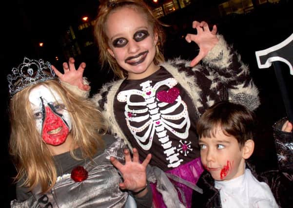 Children sported some colourful costumes at Melton Town Estate's Halloween bonfire on Monday night EMN-160211-094449001