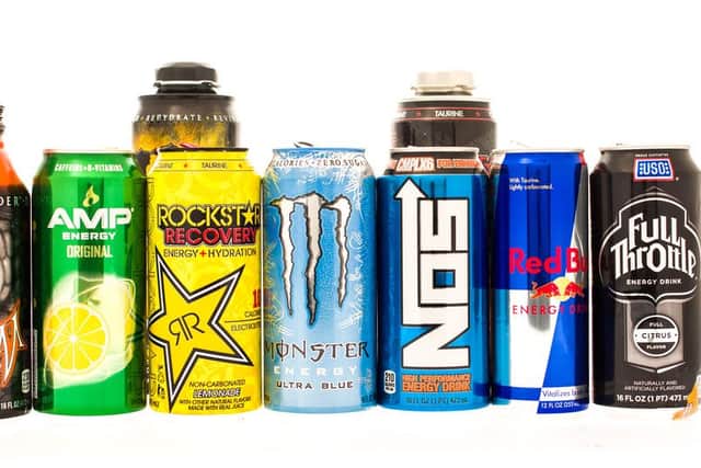 Energy Drink health warning