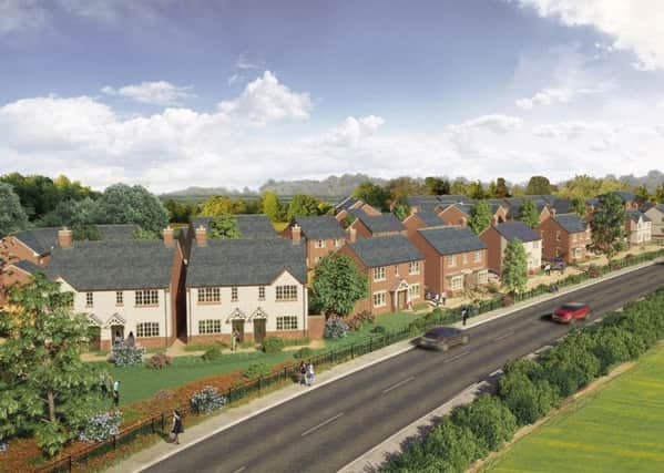 An artist's impression of what the new Melton Fields development will look like - developers Westleigh are to begin building by the end of this year EMN-160211-151917001