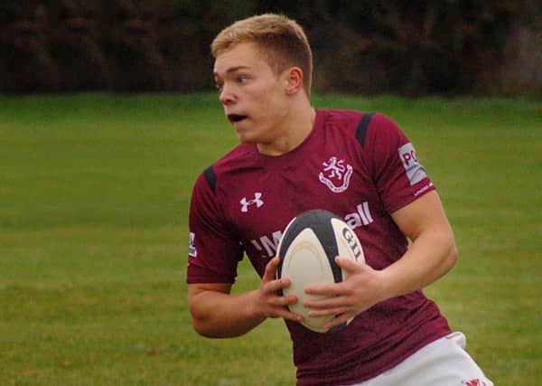 Harvey Green's kick set up Melton's sole try at Bugbrooke EMN-160811-122508002