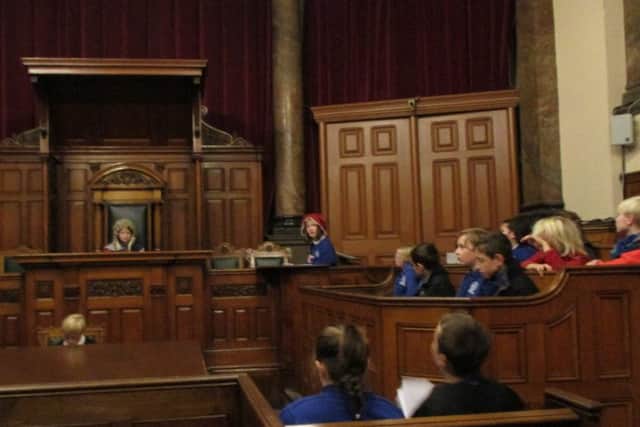 Wymondham School pupils visit the Galleries of Justice in Nottingham PHOTO: Supplied