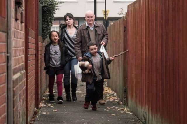Dave Johns as Daniel Blake and Hayley Squires as Katie
PHOTO: PA Photo/Entertainment One