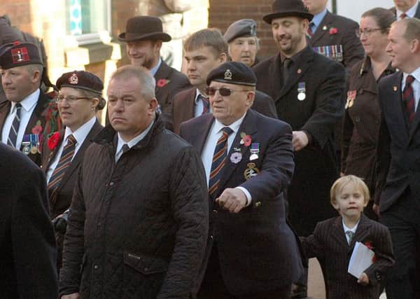 Families of servicemen were represented by young and old at Melton's Remembrance Day event EMN-161114-103434001