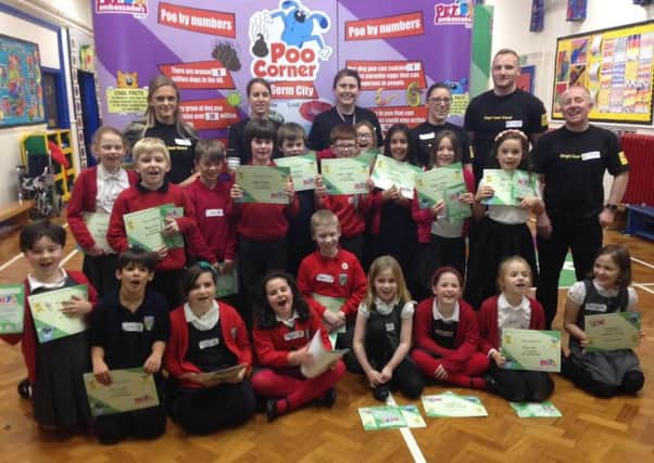 Mars Petcare spent the morning with 20 students in Year 4 at Asfordby Hill Primary school as part of its Pet Ambassador programme aimed at encouraging positive and healthy pet ownership.