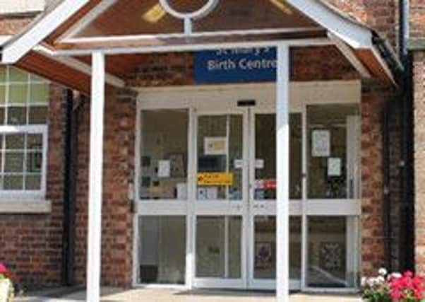 The entrance to St Mary's Birth Centre, Melton EMN-161121-103512001