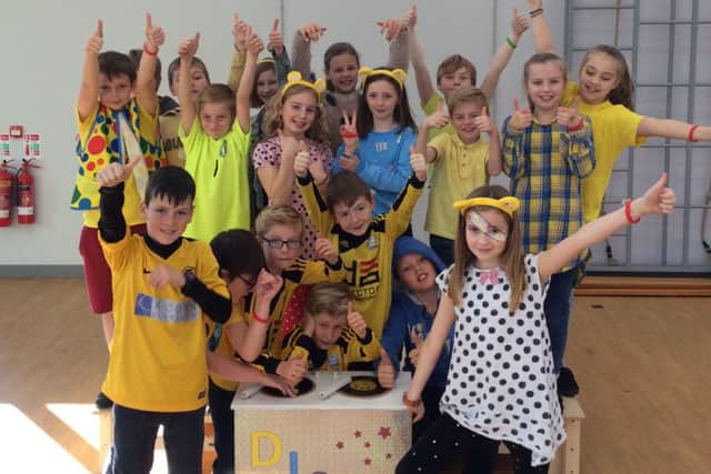 Gaddesby Primary School year six charity officers organised a school non-uniform day and dance-a-thon. A total of Â£536.35 was raised PHOTO: Supplied