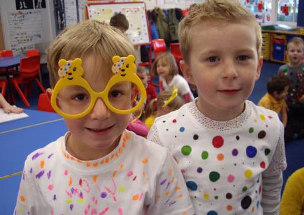 Children at Queniborough Primary School held their own Spotacular day PHOTO: Supplied