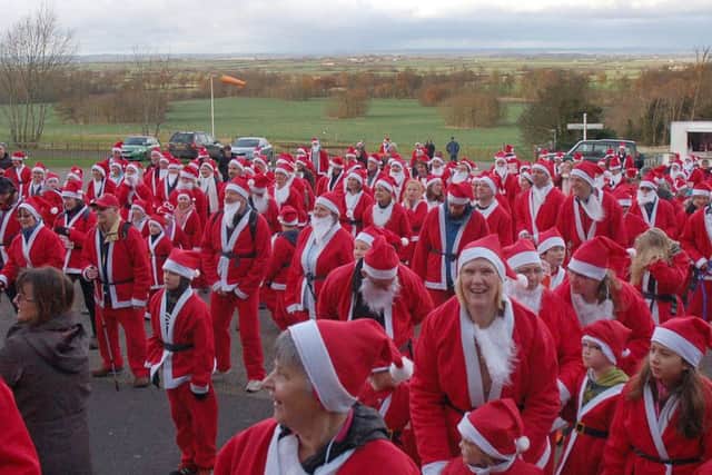 The Vale of Belvoir provides a scenic setting for the Dove Cottage Santa fun run and walk PHOTO: Tim Williams