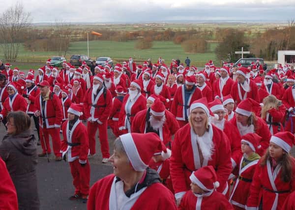 The Vale of Belvoir provides a scenic setting for the Dove Cottage Santa fun run and walk PHOTO: Tim Williams