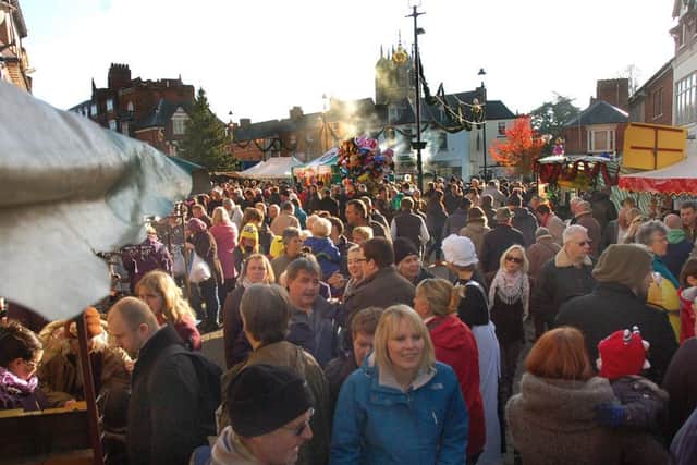 The scene at Melton Victorian Christmas Fayre PHOTO: Tim Williams