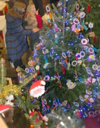 Thousands of Christmas trees are expected to be on display inside St Mary's Church PHOTO: Tim Williams