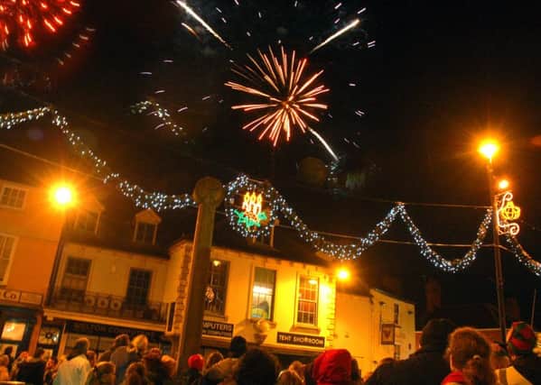 Another awe-inspiring firework display has been lined up at this year's Christmas lights switch-on event PHOTO: Tim Williams