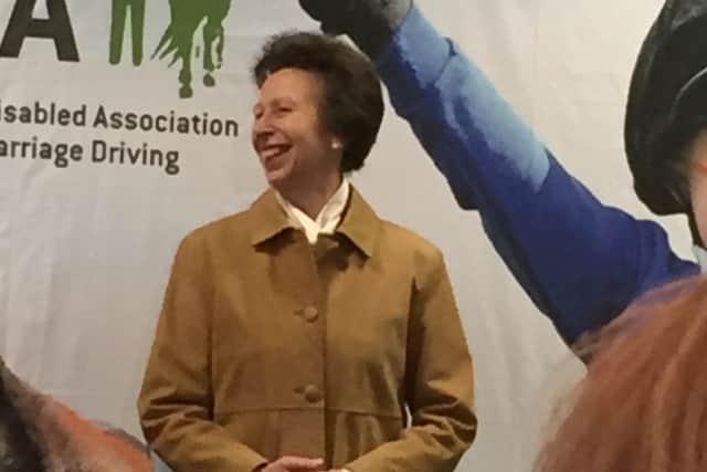 The Princess Royal is president of the National Riding for the Disabled Association EMN-161123-094555002