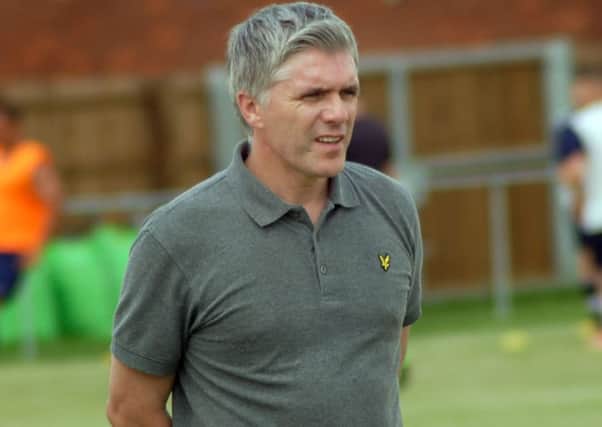 Melton Town boss Tony Thorpe is targeting a top eight finish and FA Cup qualification  EMN-161123-121047002