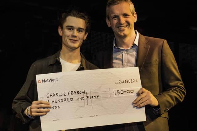 Charlie Fearon who was the runner-up PHOTO: Supplied