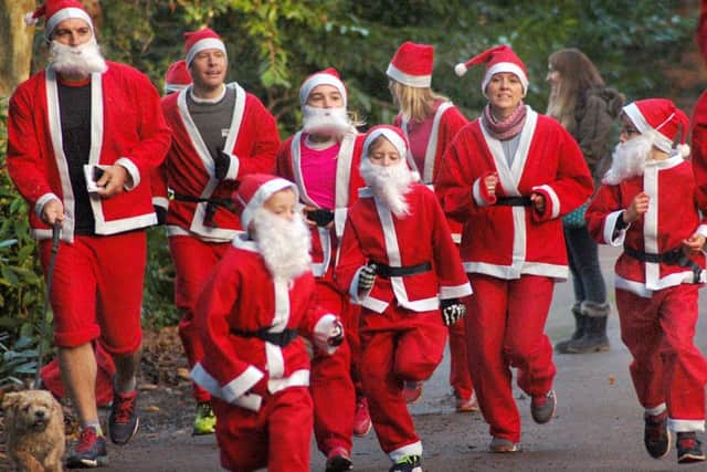 Away they go through the Belvoir Castle grounds PHOTO: Tim Williams