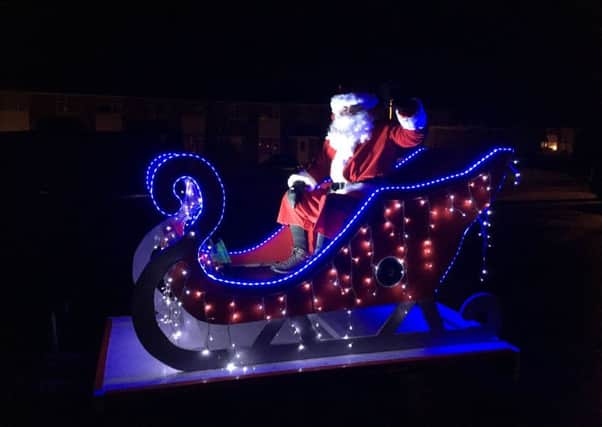 Melton Mowbray Round Table's Santa float PHOTO: Supplied