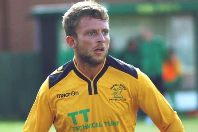 Kieran Foster set up Holwells  leveller.