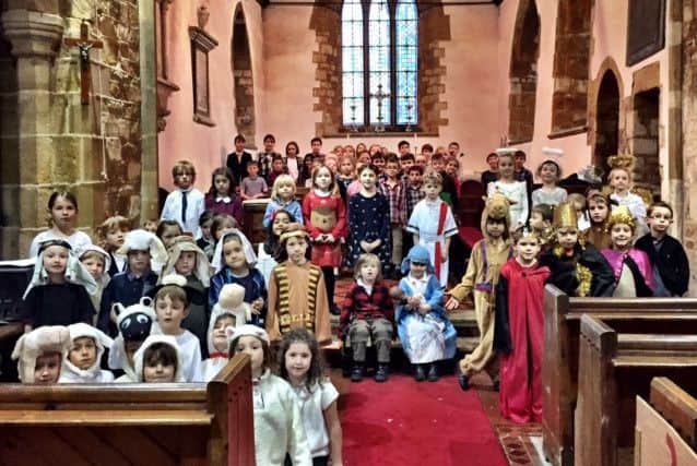 'Christmas Counts' was the title of Thrussington Primary School's Nativitiy PHOTO: Supplied