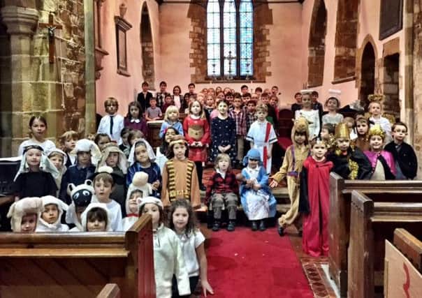 'Christmas Counts' was the title of Thrussington Primary School's Nativitiy PHOTO: Supplied