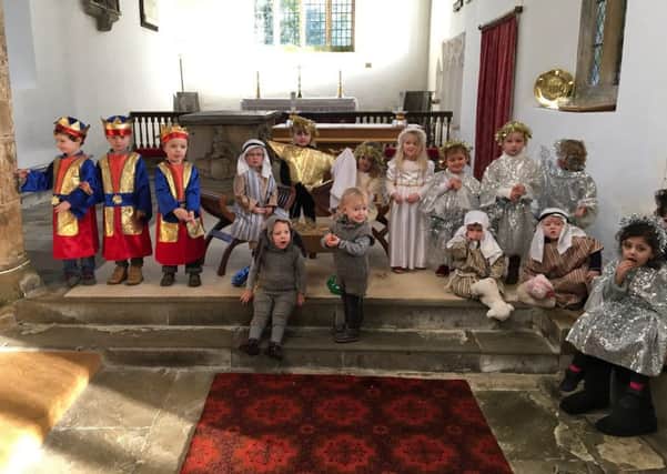 Tiddlywink Pre-School tots star in Christmas nativity PHOTO: Supplied