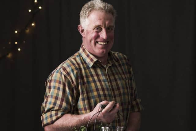 Alan Hewson (works with wife Jane) of Belvoir Ridge Creamery, Eastwell - as featured in Jamie and Jimmys Friday Night Food Feast on Channel 4 and also BBCs Countryfile. EMN-161228-110807001