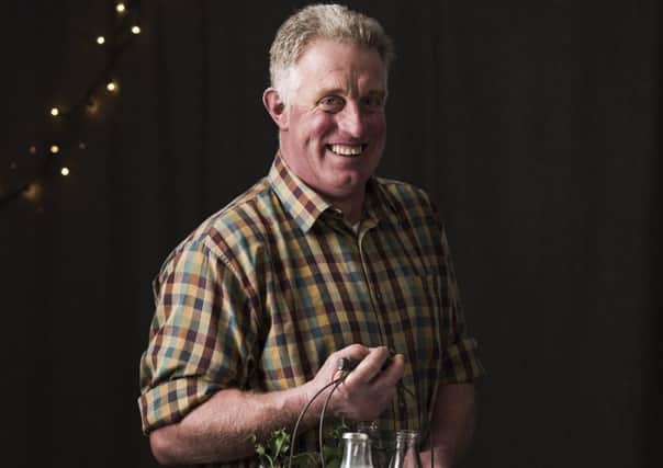 Alan Hewson (works with wife Jane) of Belvoir Ridge Creamery, Eastwell - as featured in Jamie and Jimmys Friday Night Food Feast on Channel 4 and also BBCs Countryfile. EMN-161228-110807001