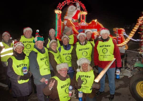 Santa's sleigh on the streets of Melton PHOTO: Tim Williams