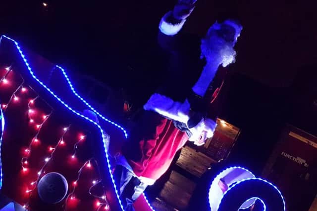 The Melton Mowbray and District Round Table's Santa float has raised more than £1,700 for local charitable causes PHOTO: Supplied
