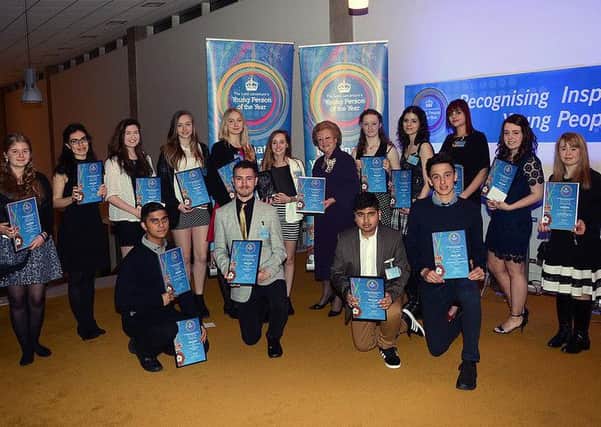 Lord Lieutenant's Awards for Young People 2016 PHOTO: David Morcom & Leicester shire County Council