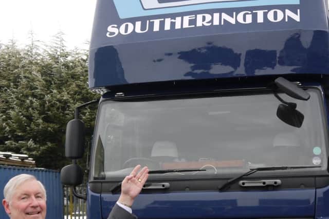 John Southerington, who has worked for the family removals business for 57 years EMN-171001-123621001