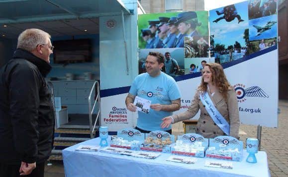 Volunteer with the RAF Association PHOTO: Supplied