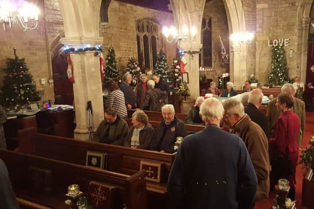 Harby Christmas Tree Festival PHOTO: Supplied