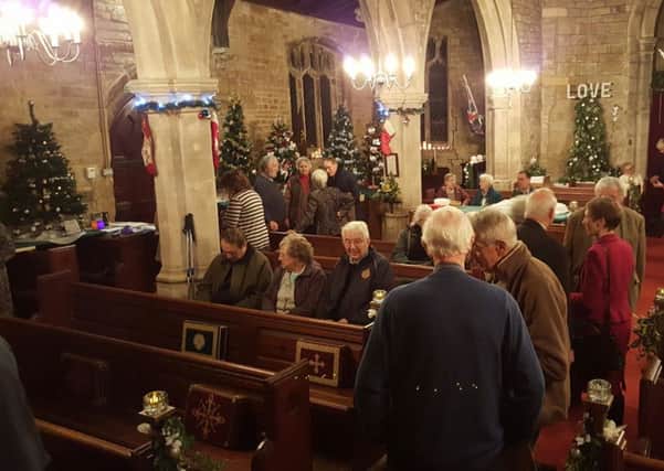Harby Christmas Tree Festival PHOTO: Supplied
