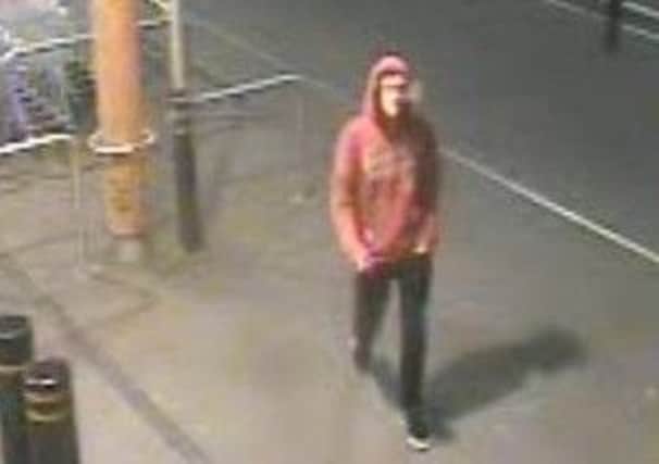 Image released by Leicestershire Police showing man they want to speak to in connection with a sexual assault in Melton EMN-170116-110316001
