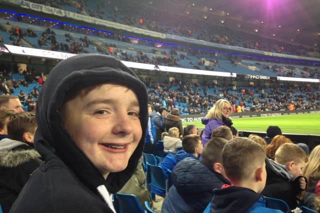 Conor McCafferty wins a VIP experience at Man City PHOTO: Supplied