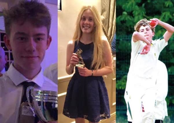Belvoir trio, from left, Maxwell, Molly and Ben will tour Sri Lanka before the new season EMN-170223-115355002