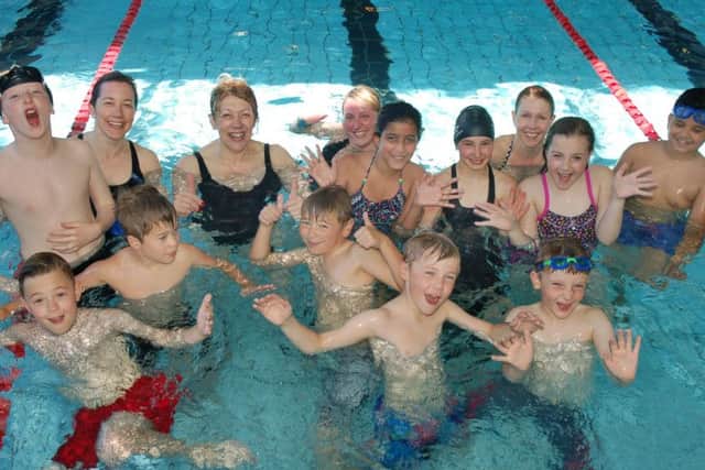 Competitors in the Swimarathon charity event organised by Melton Lions PHOTO: Tim Williams EMN-160502-112107001